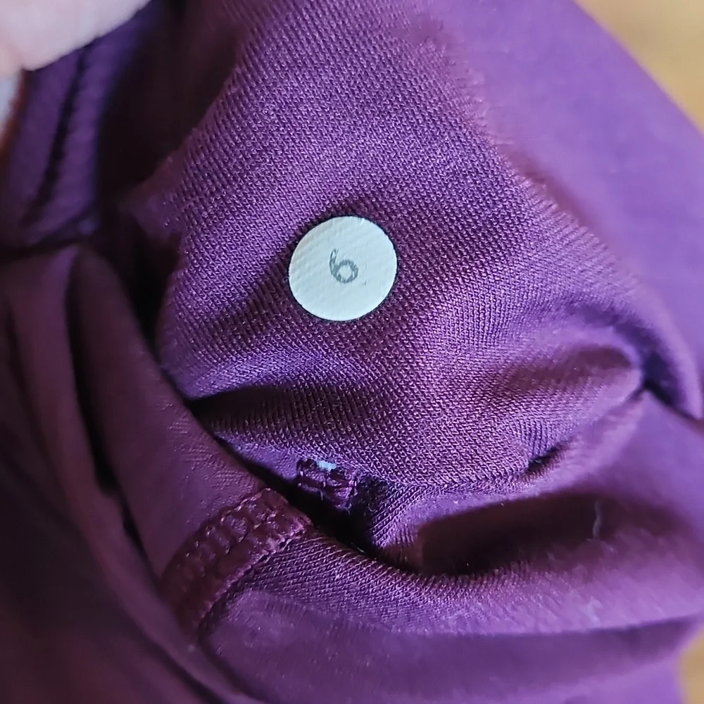 lululemon athletica Deep Plum studio Pants